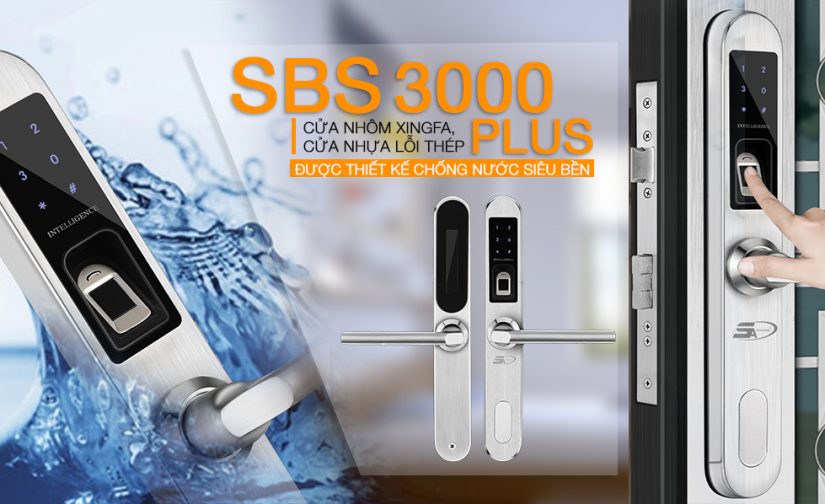 Khóa vân vay + mã số cửa nhôm Xingfa SBS 3000 Plus cao cấp
